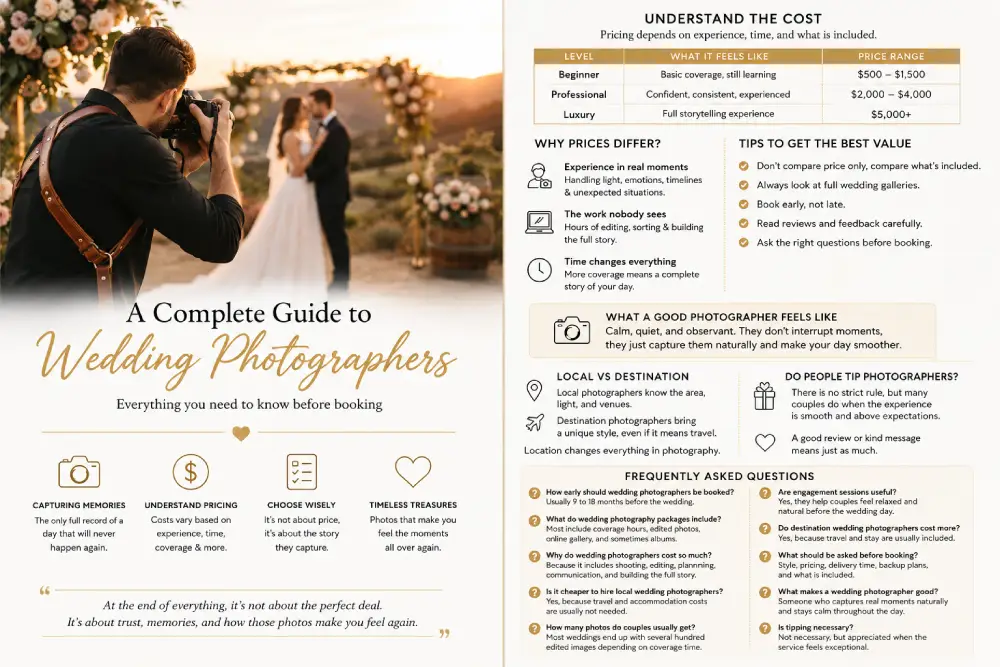 How to Find the Perfect Wedding Photographer (Without Overpaying) featured image